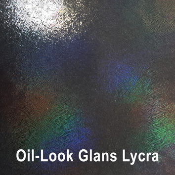 Stof broekje (oil look glans lycra)